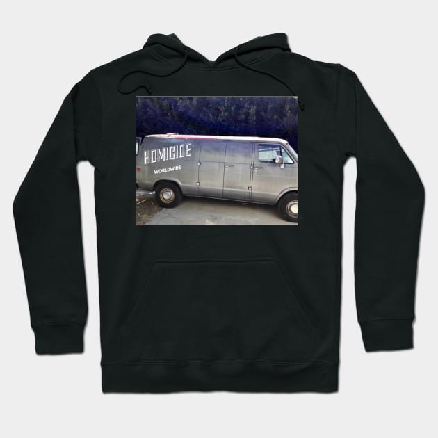 Homicide Worldwide Podcast - the VAN Hoodie by Homicide Worldwide Podcast